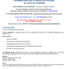 Informations Vie scolaire