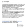 Courrier pour la tarification sociale